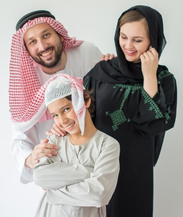 Арабская семья фото