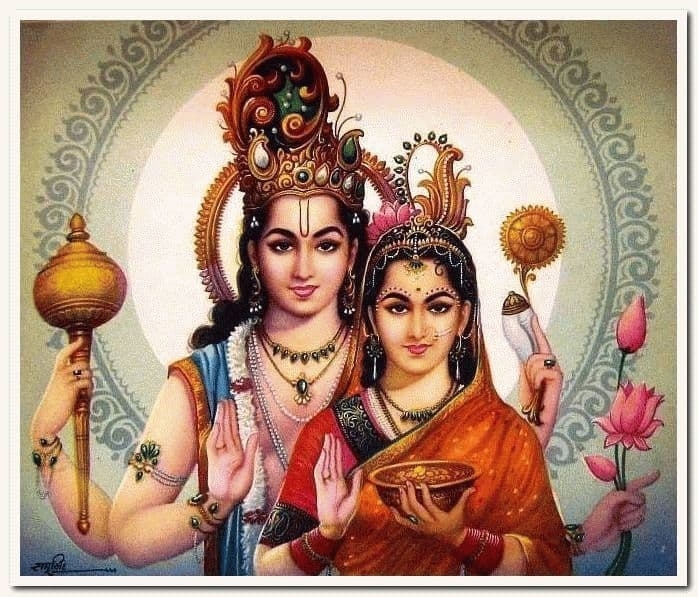 Лакшми — возлюбленная жена бога Вишну