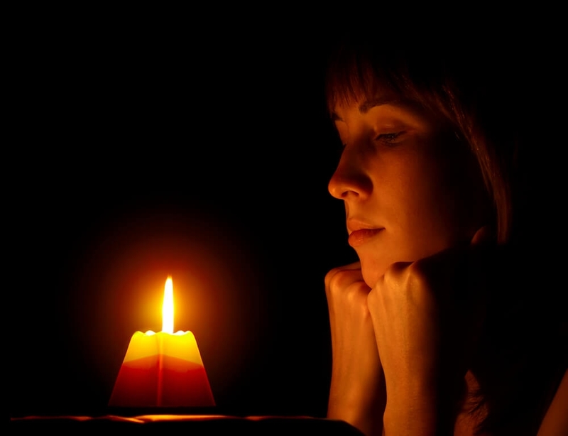 Ритуал со свечой