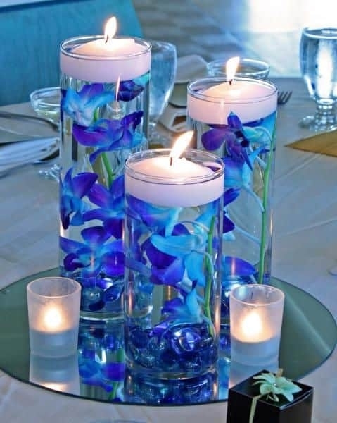 Синие свечи идеальны для медитации