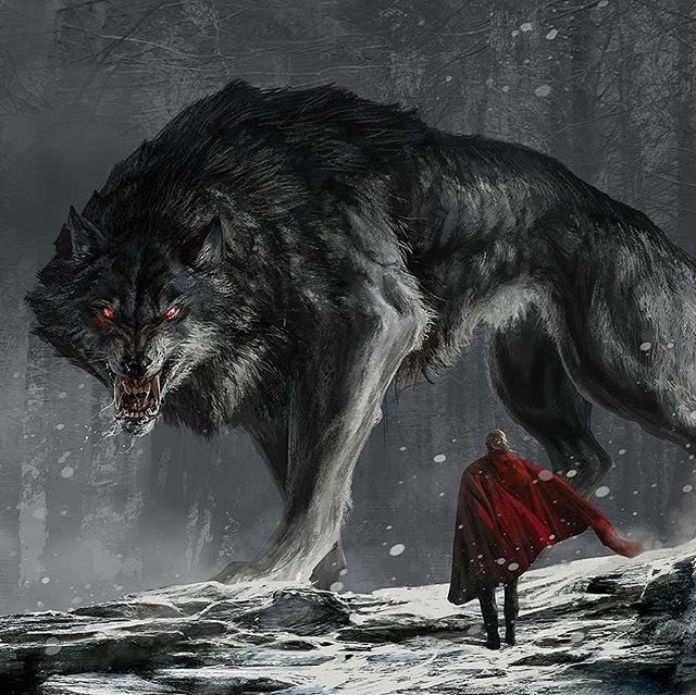 Фенрир — волк ужаса в мифах скандинавов