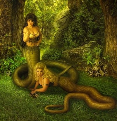 Ламии — женщины-змеи