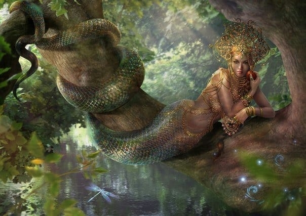 Ламия — мифическая женщина-змея