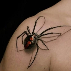 Значение тату паука для девушек, парней и заключённых