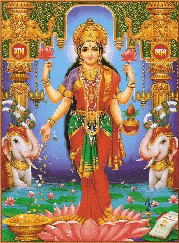 Богиня Лакшми фото