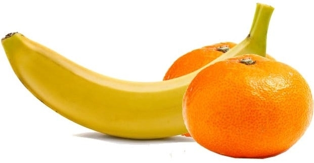 Банан и апельсины