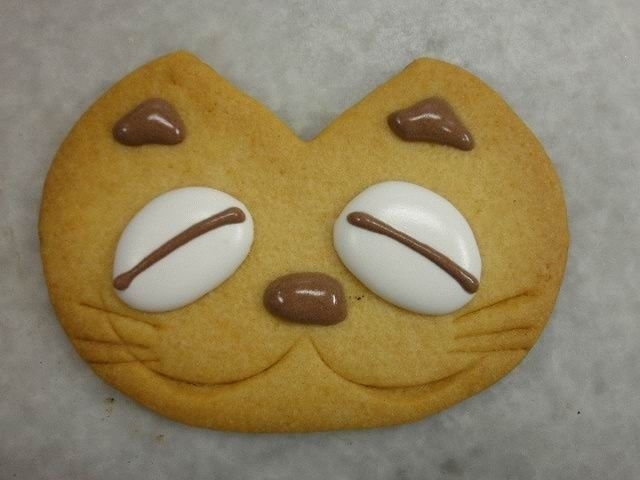 Печенье в виде котенка
