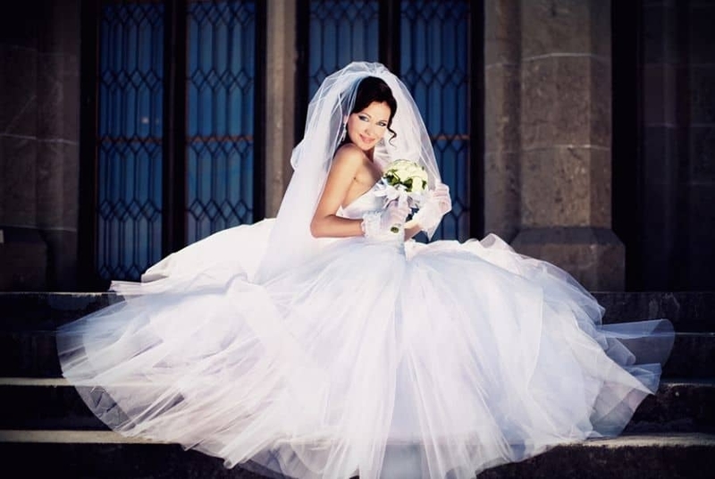 Невеста в платье