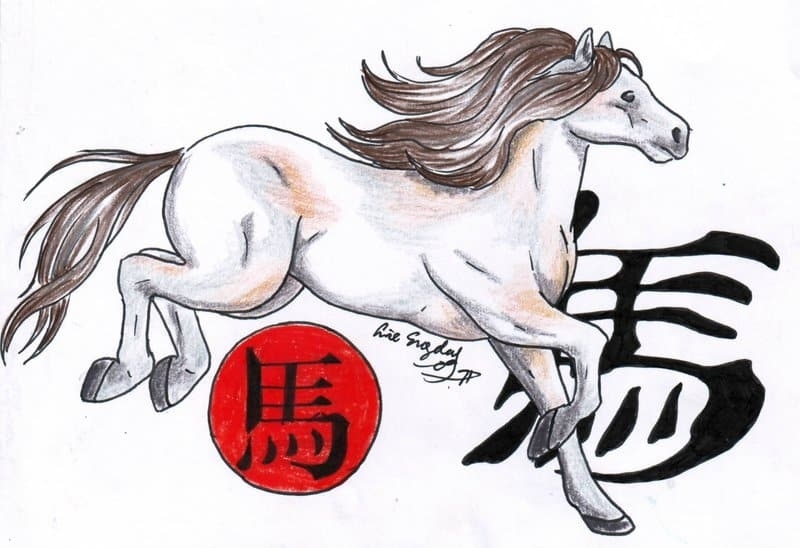 Знак Восточного гороскопа Лошадь