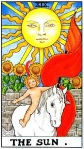 Аркан Солнце Таро